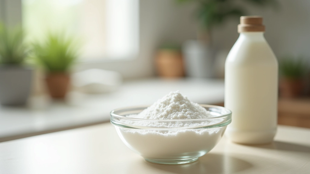 Vinaigre blanc et bicarbonate